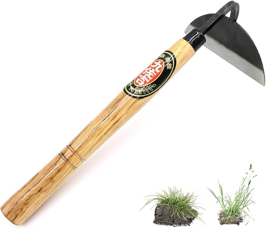 Watch out for the hoe, it’s sharp!
