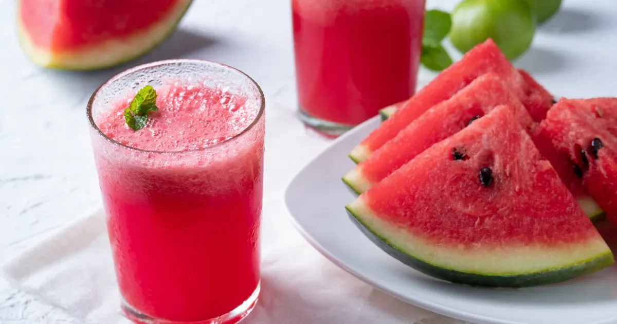  Watermelon is so refreshing! 