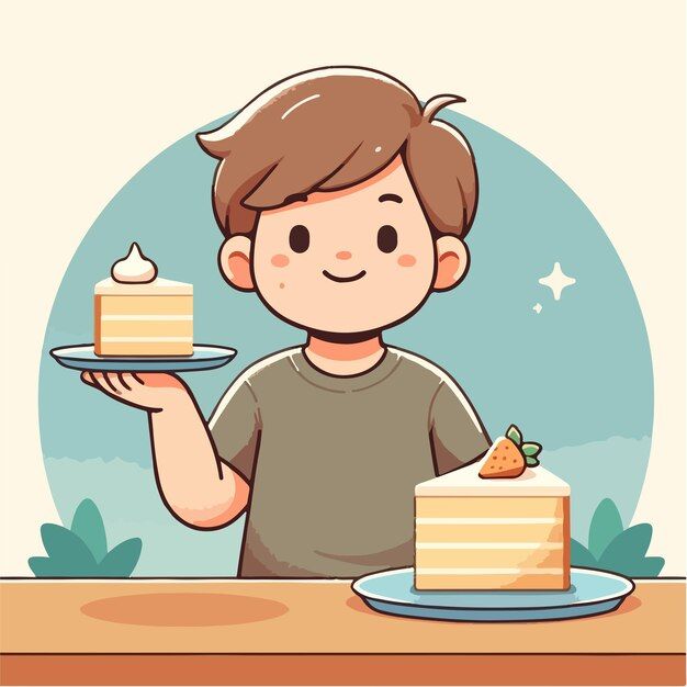 Who wants a slice of cake? 