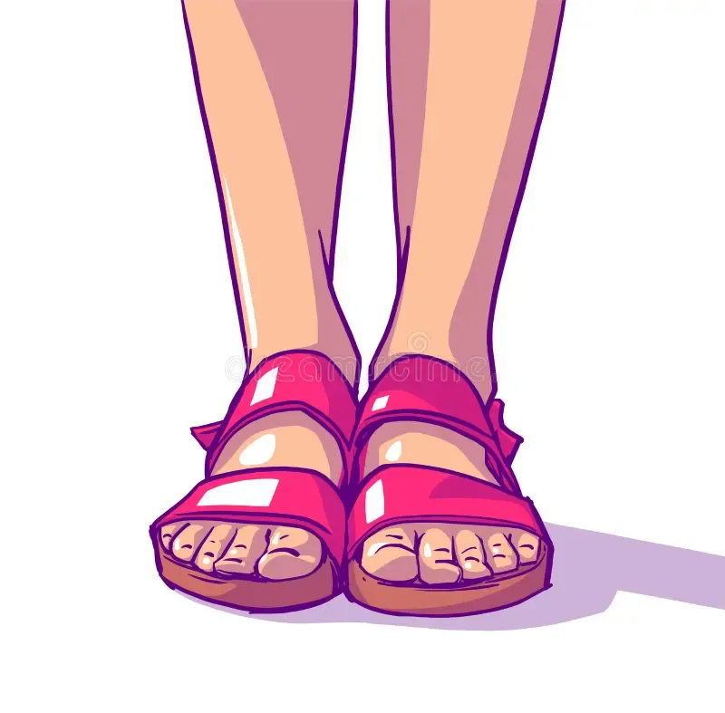 You can wear sandals! 