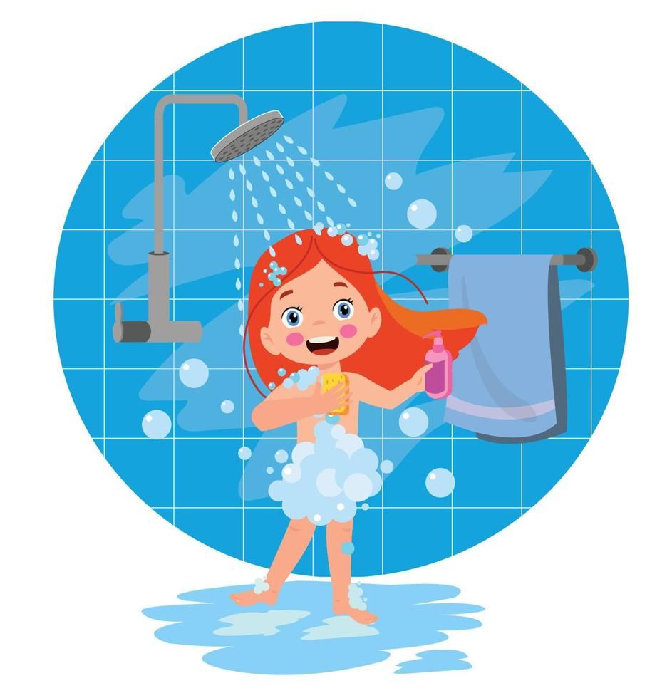 Your bath is ready! Come take a shower.