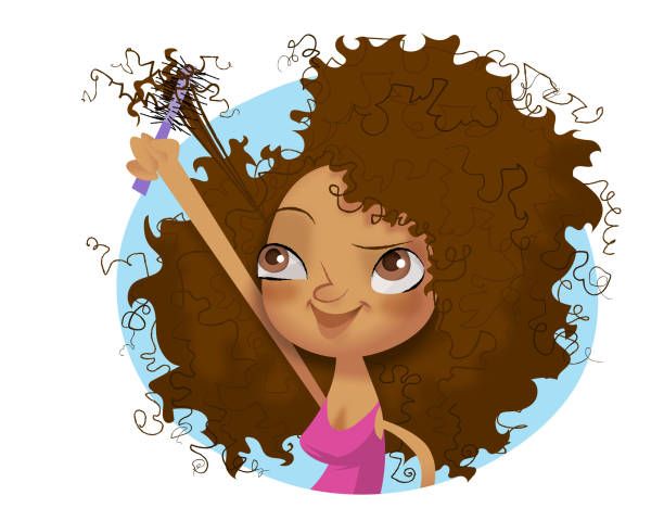 Nhấn để nghe Your hair is messy.